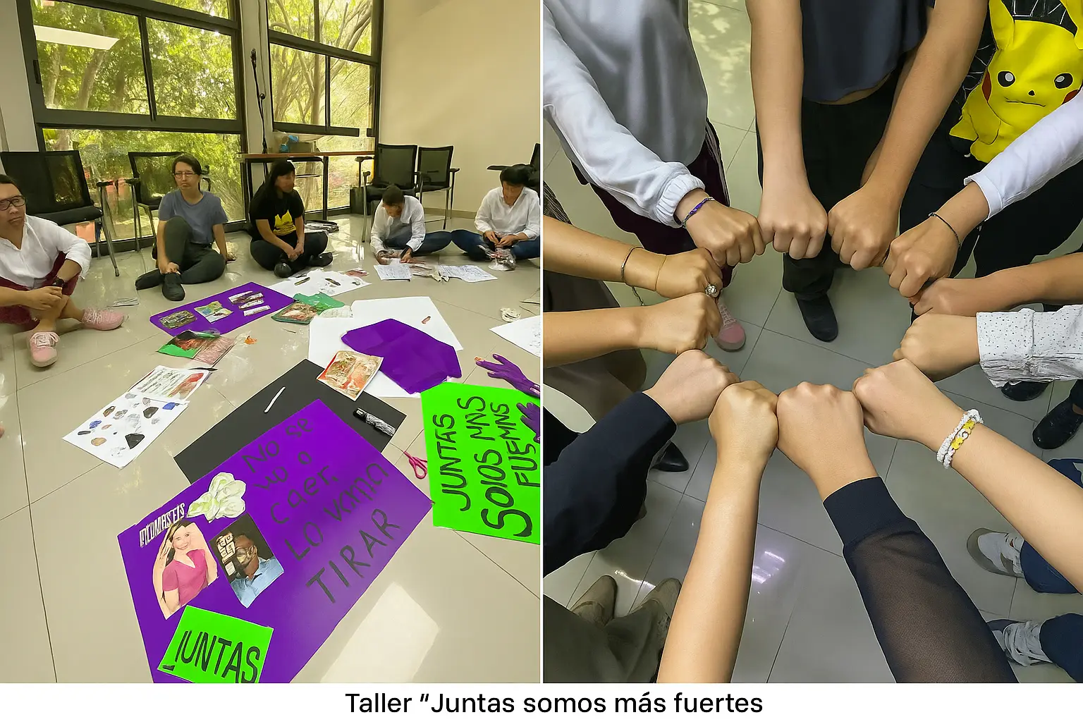 Imagen de la conferencia Taller “Juntas somos más fuertes”